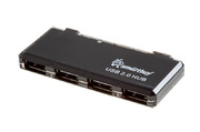 USB - Xaб Smartbuy 4 порта черный (SBHA-6110-K)
